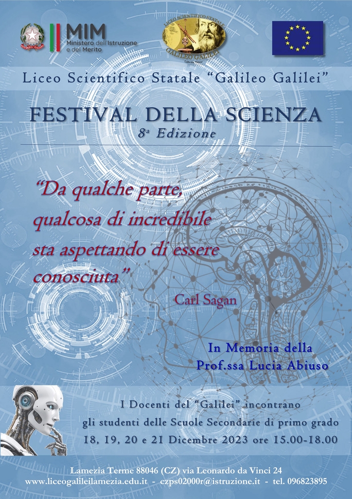 locandina Festival della Scienza 8ed